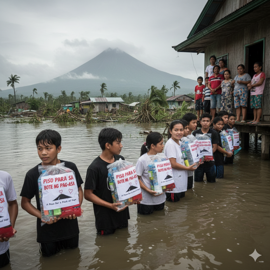 Piso Para sa Bote ng Pag-asa (A Peso for a Pack of Hope)
